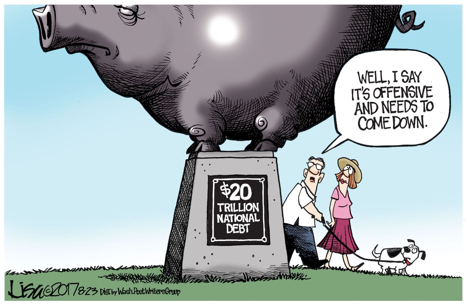 Lisa Benson cartoon